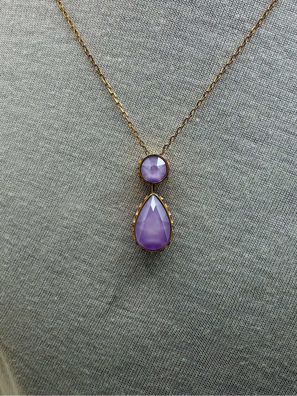 The Swarovski Orbita Gold-Tone crystal Necklace